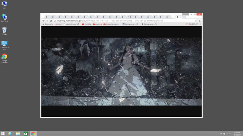 “世界初”！安室がGoogle Chrome版ミュージックビデオを公開へサムネイル画像
