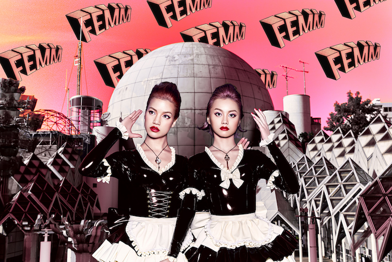 話題のマネキンデュオ「FEMM」に、MTVが異例の2ヶ月連続MVヘビーローテーションサムネイル画像