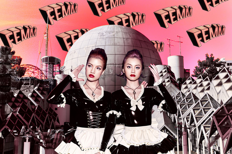 世界が恋するマネキンデュオ「FEMM」がメジャーデビュー発表！サムネイル画像