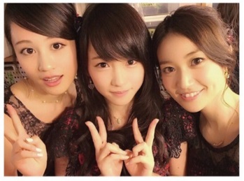 元AKB48・川栄李奈、たかみなの後押しで前田敦子＆大島優子と3ショット写真！サムネイル画像