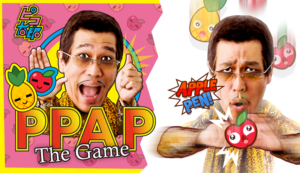 ピコ太郎の｢PPAP｣がついにゲーム化！『LINE：PPAP The Game』が本日、LINE GAMEから配信開始