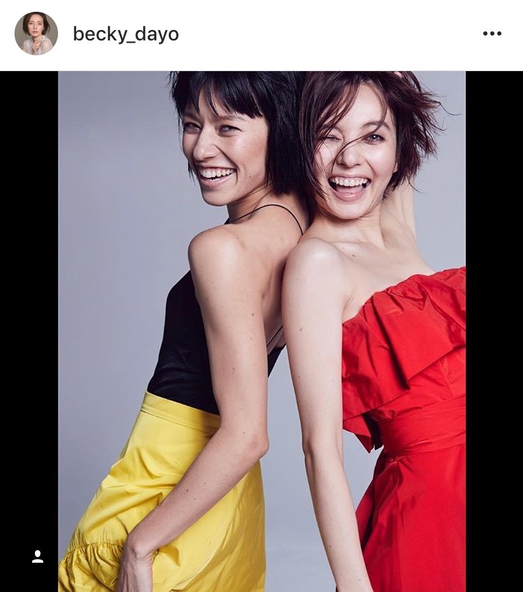 ベッキー 美人姉妹写真公開にファンは「ほっそーい！」「美しい姉妹NO.１」サムネイル画像!