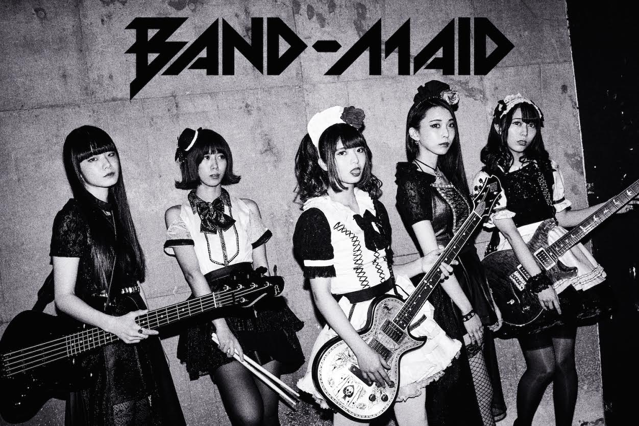 BAND-MAID メジャー3rdシングルリリース決定サムネイル画像!