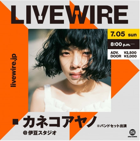 オンライン・ライブハウス「LIVEWIRE」こけら落としとなるカネコアヤノの公演詳細を発表サムネイル画像!