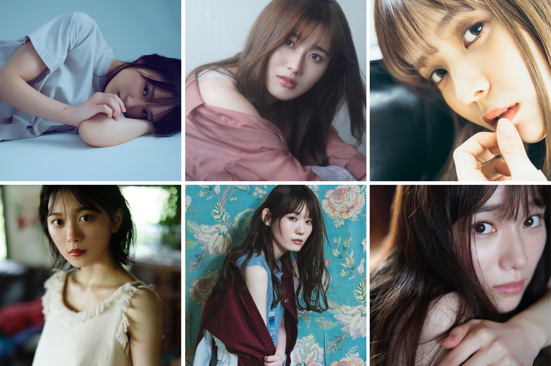 欅坂46メンバー6人、それぞれの魅力全開のソロショットが公開